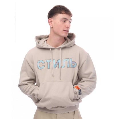 Grey Blue - Lifestyle - Heron Preston Mens CTNMB Hoodie