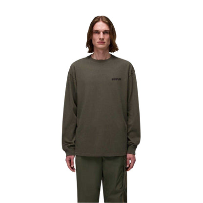 Tea - Side - Napapijri Mens Coldirai Drop Shoulder Long-Sleeved T-Shirt