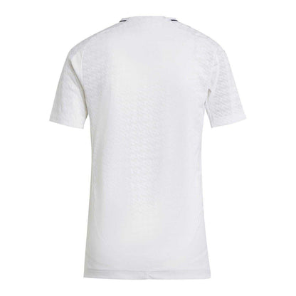 White - Back - Adidas Womens-Ladies Authentic 24-25 Real Madrid CF Home Shirt