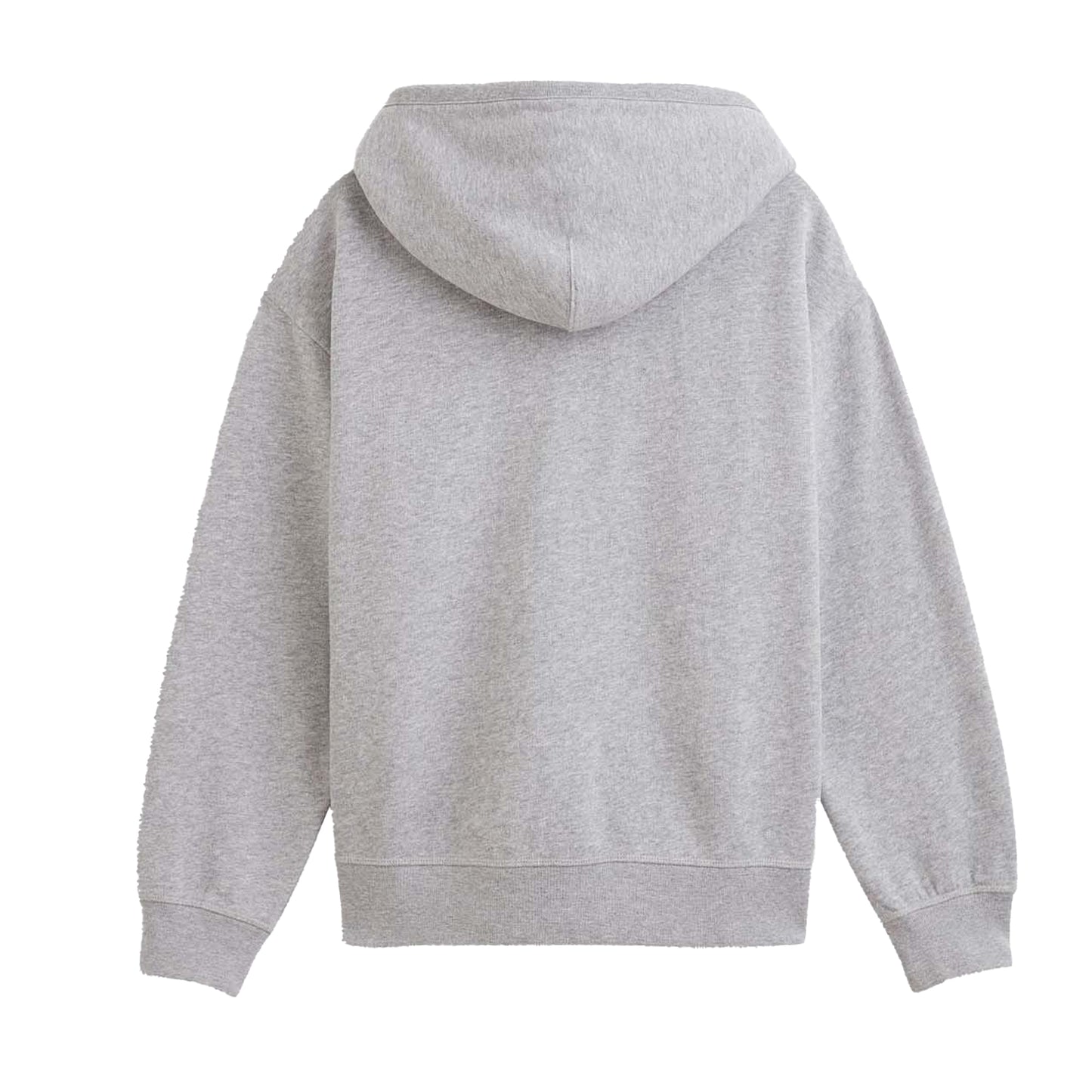 Grey Heather - Back - Levis Womens-Ladies Standard Full Zip Hoodie