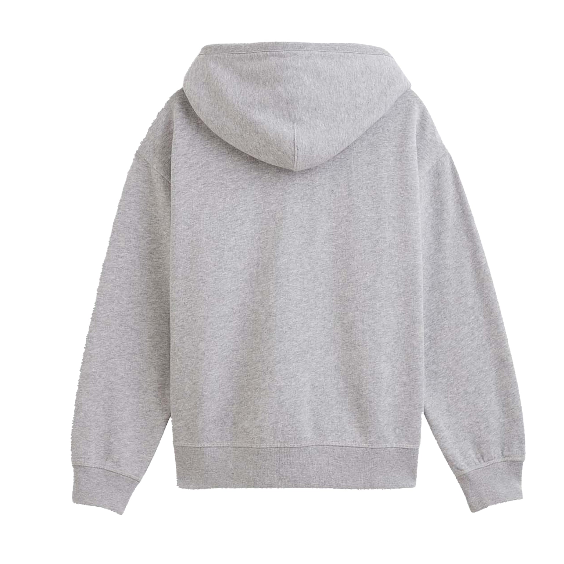 Grey Heather - Back - Levis Womens-Ladies Standard Full Zip Hoodie