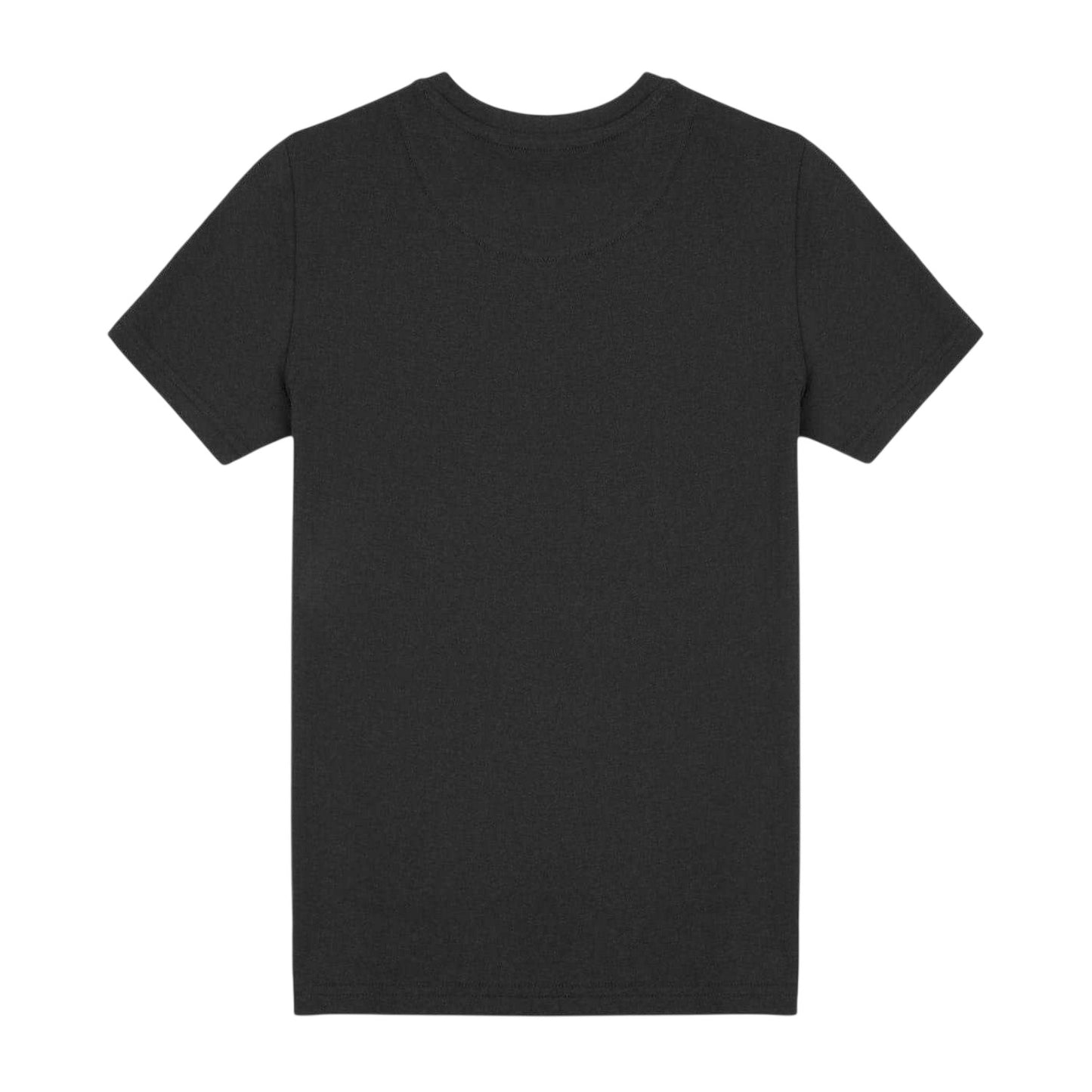 Black - Back - Wrangler Childrens-Kids Logo Cotton Regular T-Shirt