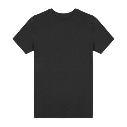 Black - Back - Wrangler Childrens-Kids Logo Cotton Regular T-Shirt