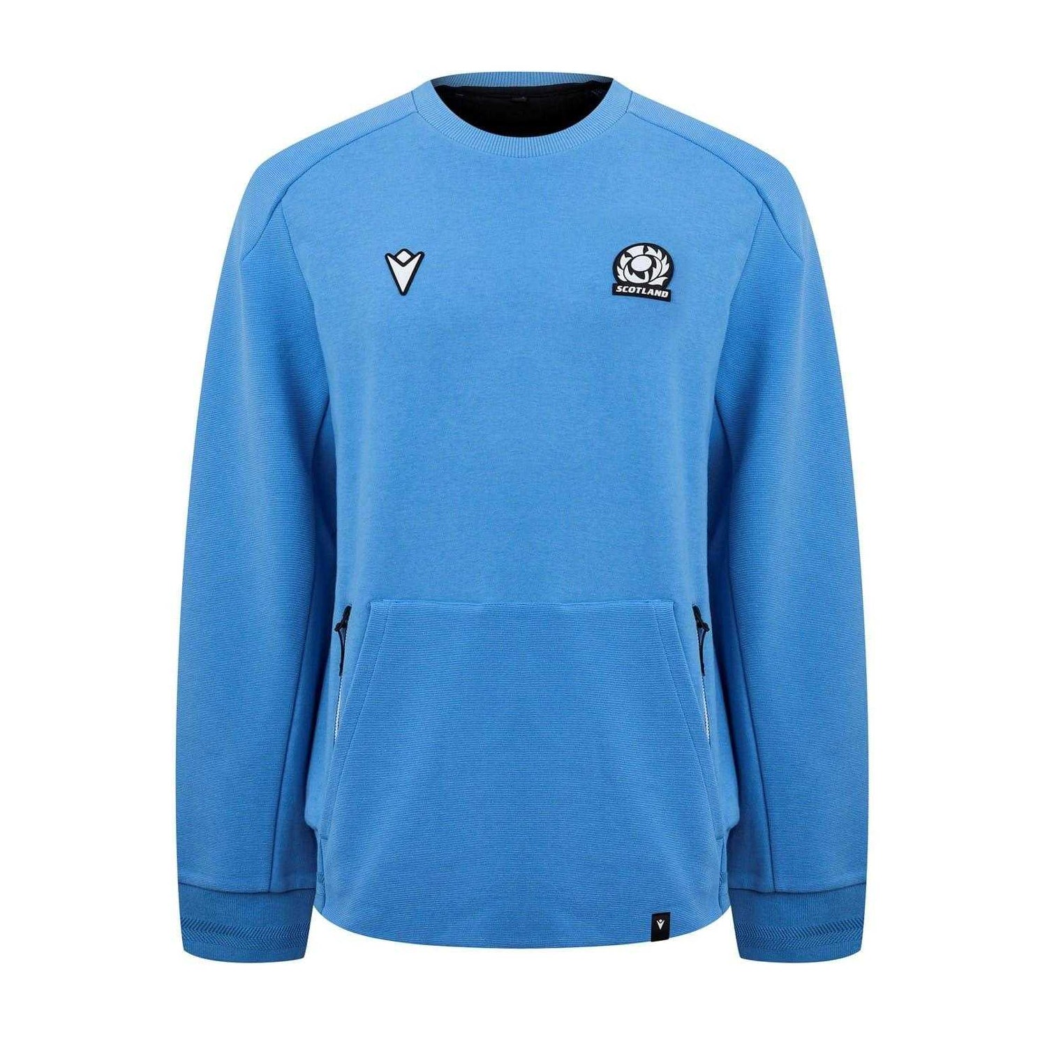 Navy - Front - Scotland RU Unisex Adult Polyester Sweatshirt