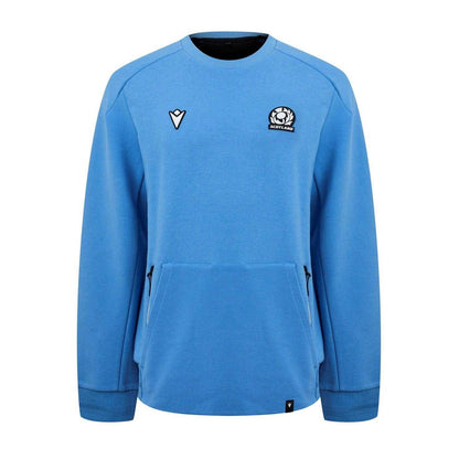 Navy - Front - Scotland RU Unisex Adult Polyester Sweatshirt