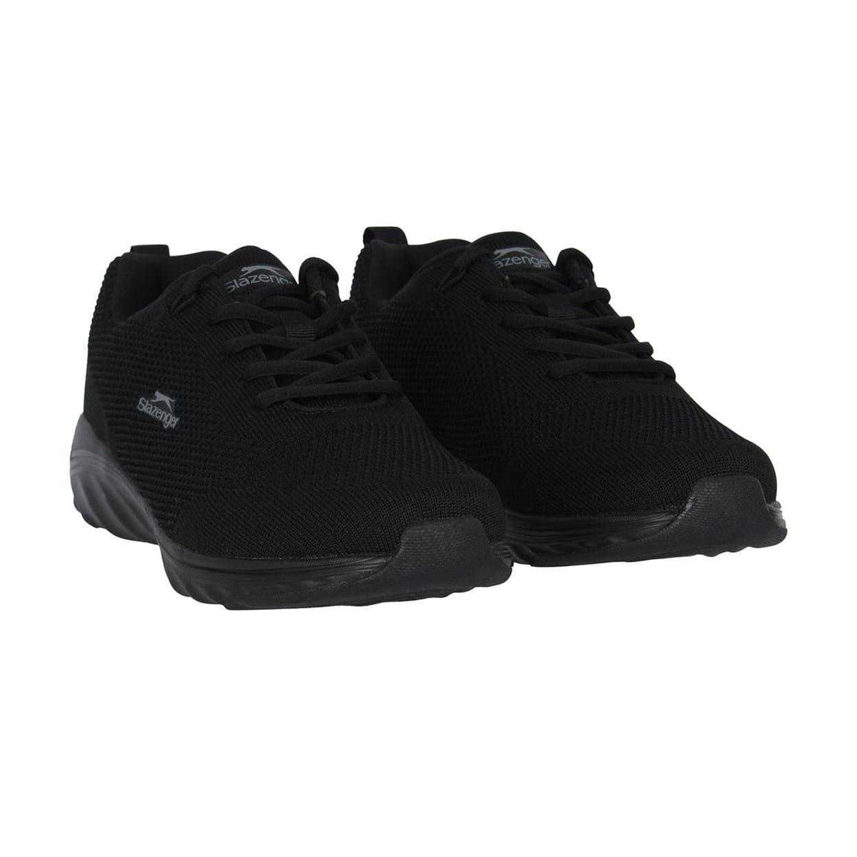 Black - Pack Shot - Slazenger Mens Jenson Trainers