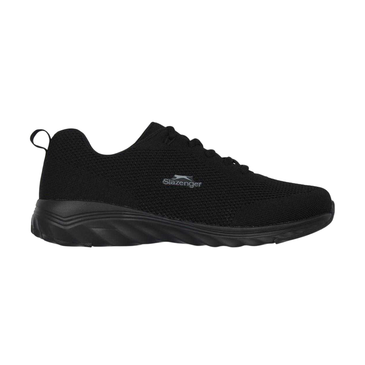 Black - Front - Slazenger Mens Jenson Trainers