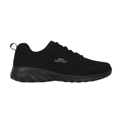 Black - Front - Slazenger Mens Jenson Trainers