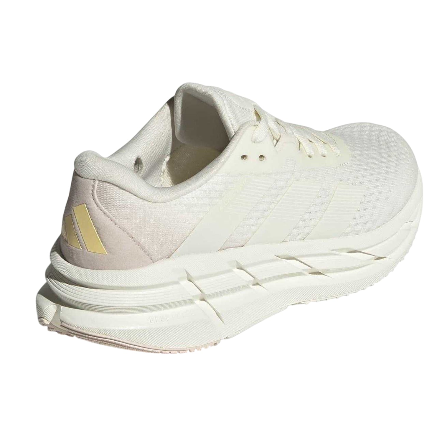 White-Mauve - Back - Adidas Womens-Ladies Adistar 3 Trainers