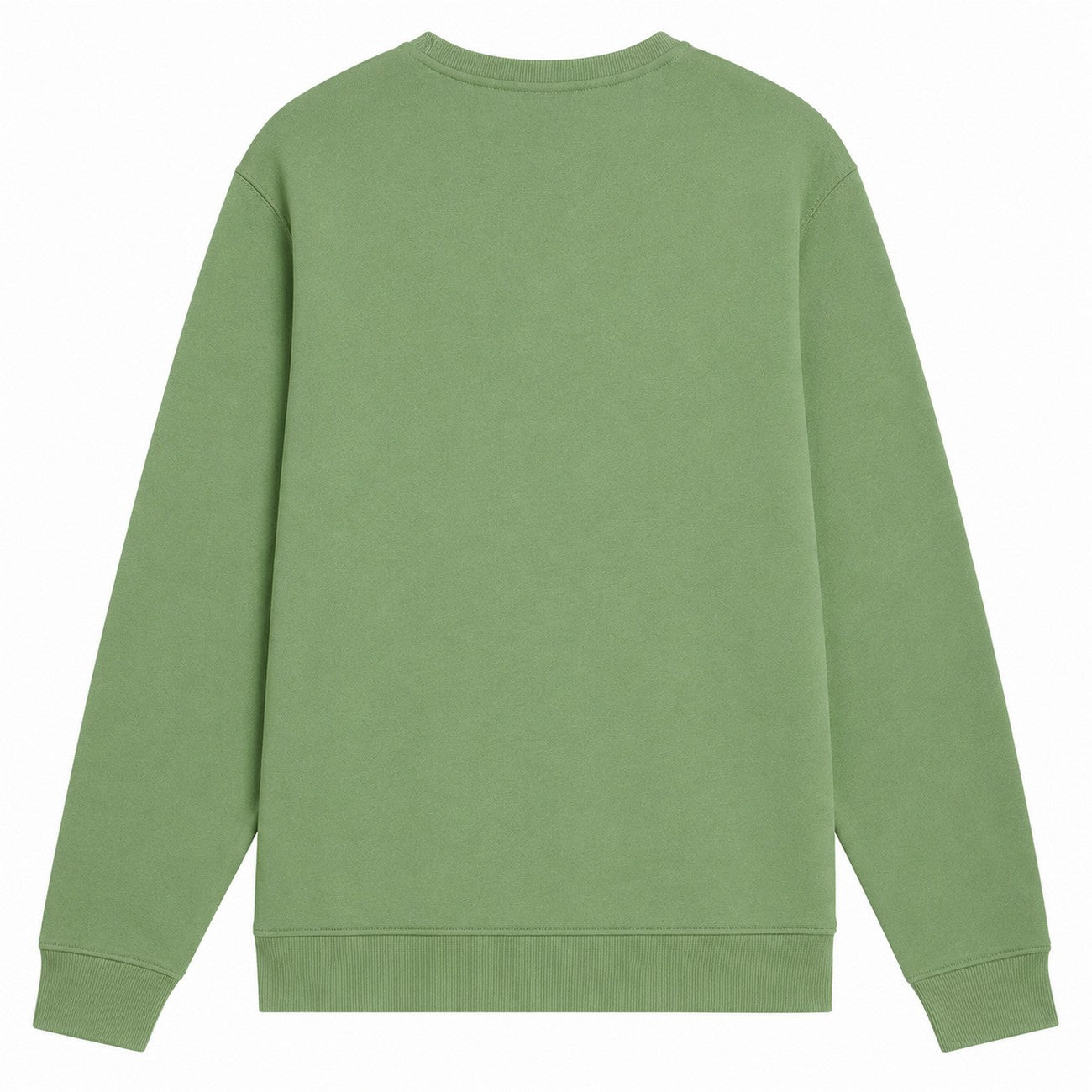Smoke green - Back - Lyle & Scott Mens Embroidered Logo Sweatshirt