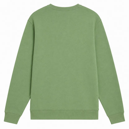 Smoke green - Back - Lyle & Scott Mens Embroidered Logo Sweatshirt