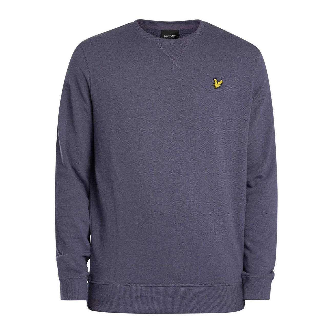 Greystone - Front - Lyle & Scott Mens Embroidered Logo Sweatshirt