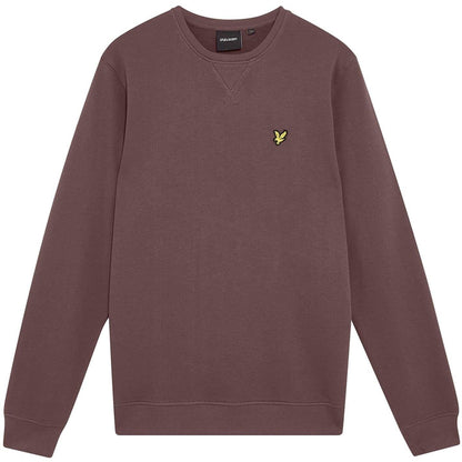 Espresso - Front - Lyle & Scott Mens Embroidered Logo Sweatshirt