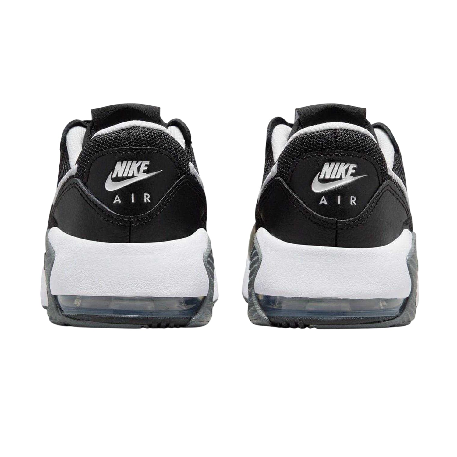 Black-White - Back - Nike Childrens-Kids Air Max Excee Shoes