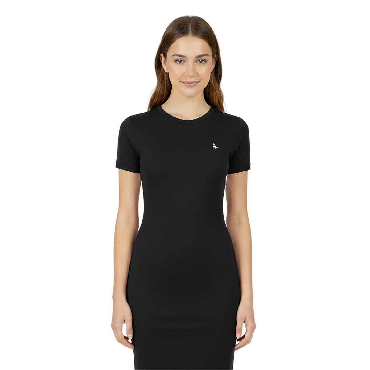 Black - Side - Jack Wills Womens-Ladies Goodrington Side Stripe Mini Dress