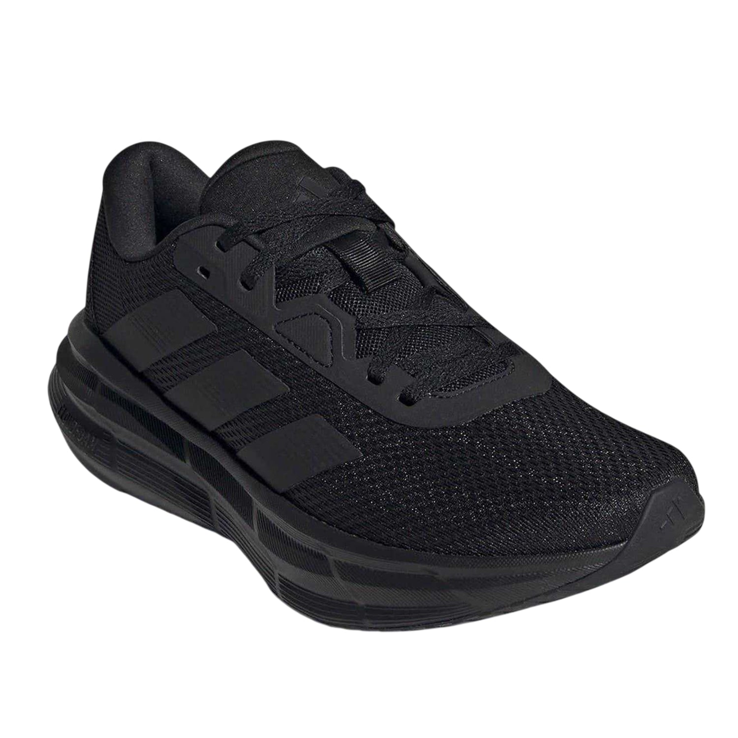 Core Black - Pack Shot - Adidas Womens-Ladies Galaxy 7 Stripes Running Trainers