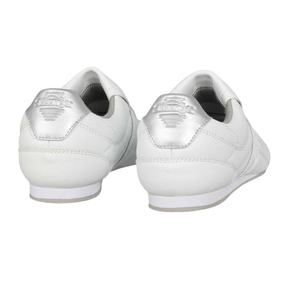 White - Back - Slazenger Womens-Ladies Warrior Leather Trainers