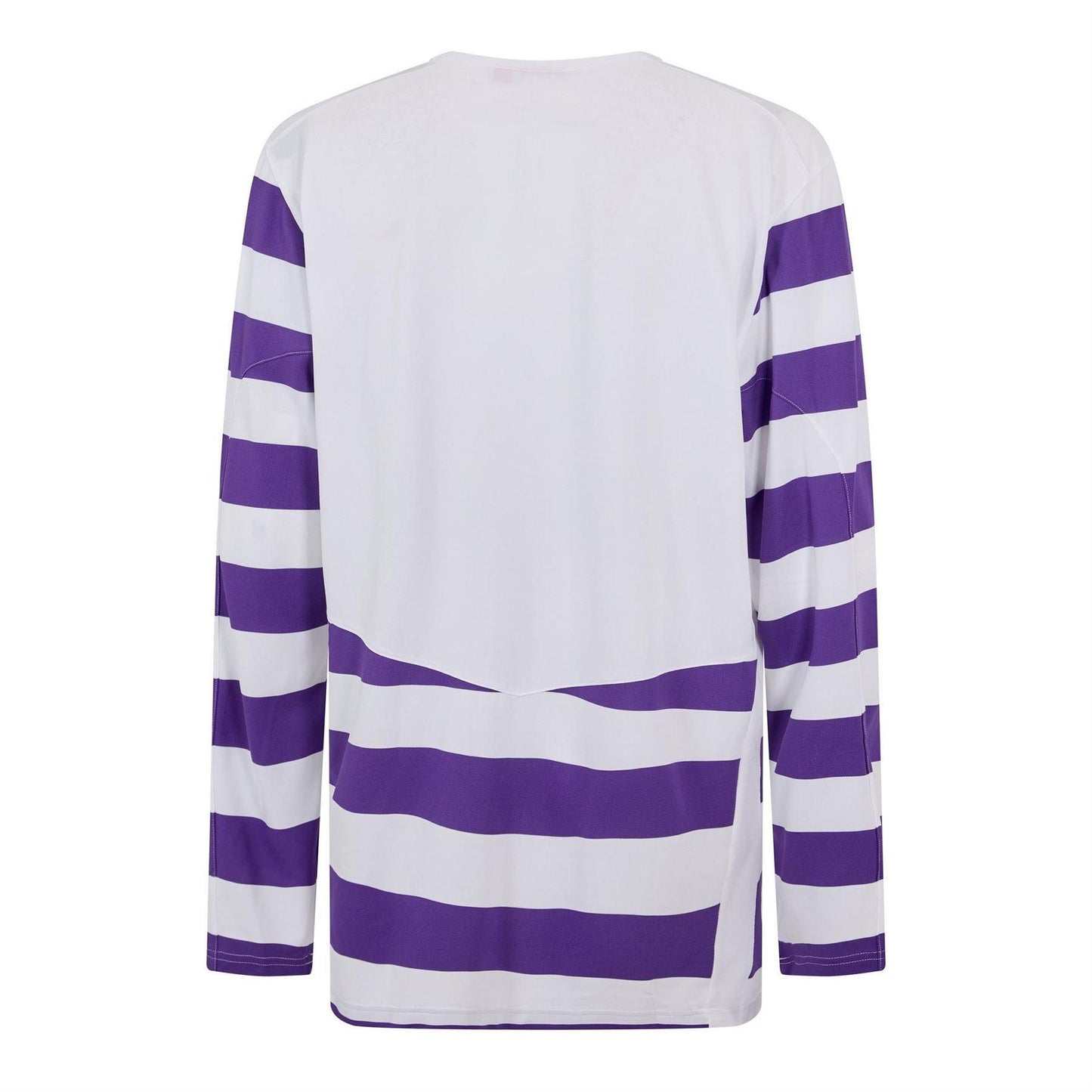 White-Purple - Back - Puma Mens V5.08 Hooped Long-Sleeved T-Shirt