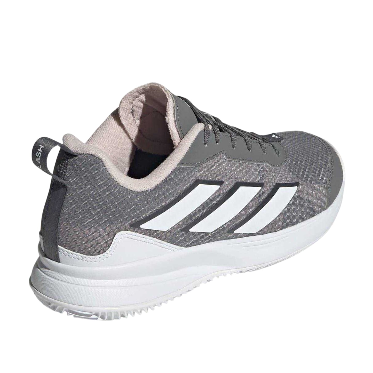Tin-Light-Pink - Back - Adidas Womens-Ladies Avaflash Clay Tennis Shoes
