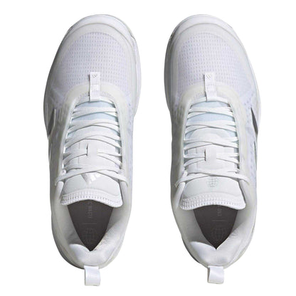 White - Lifestyle - Adidas Womens-Ladies Avacourt Tennis Shoes