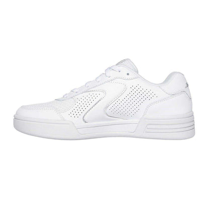 White - Back - Skechers Womens-Ladies Viper Classic Court Trainers