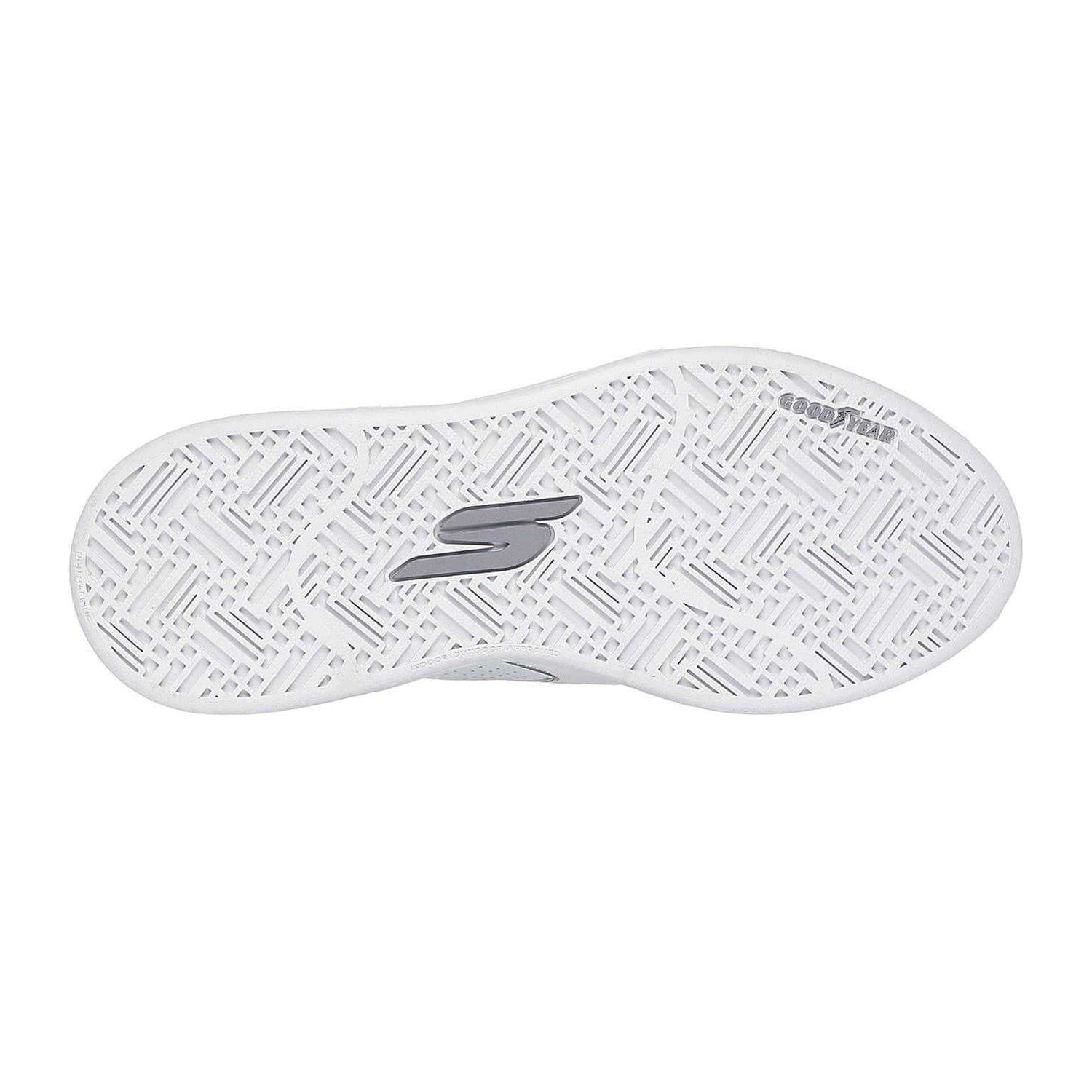 White - Lifestyle - Skechers Womens-Ladies Viper Classic Court Trainers