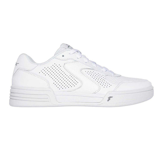White - Front - Skechers Womens-Ladies Viper Classic Court Trainers