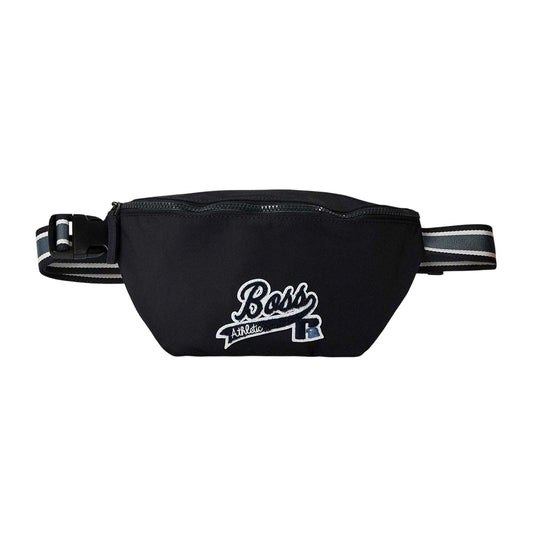 Navy - Front - Boss X Russel Athletic Bum Bag