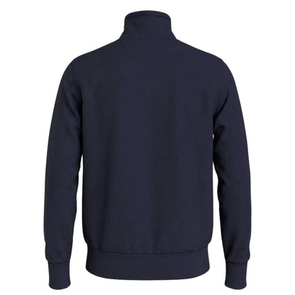 Desert Sky - Back - Tommy Hilfiger Mens Logo Mock Neck Sweatshirt