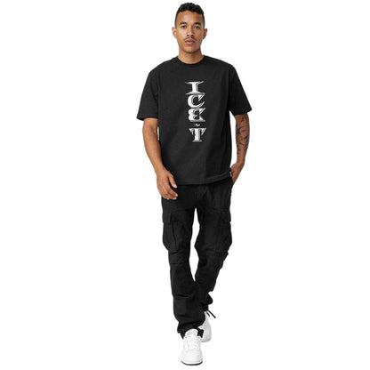 Black - Side - Ice-T Mens What Ya Wanna Do? Genie T-Shirt