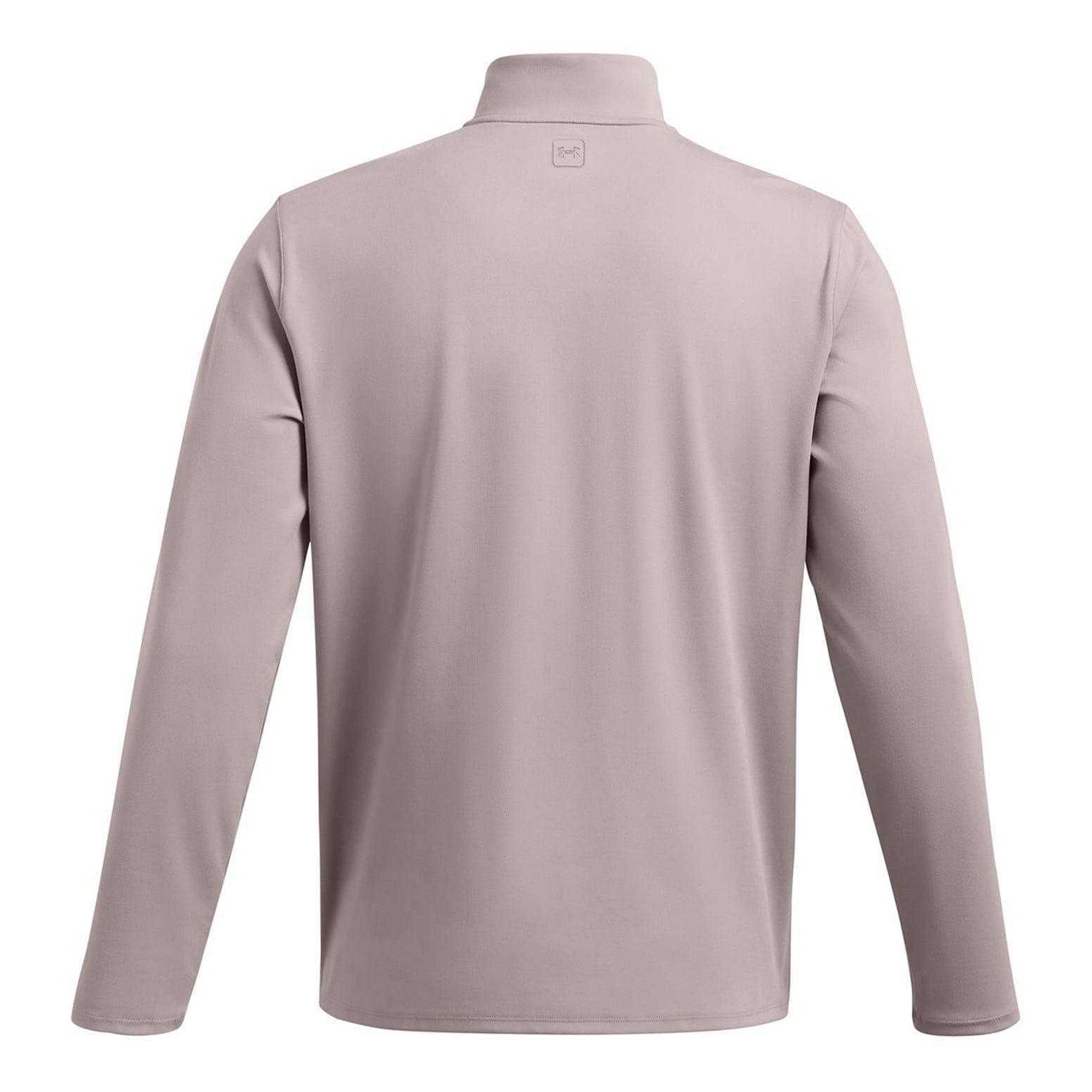 Grey - Back - Under Armour Mens Meridian Quarter Zip Sweatshirt