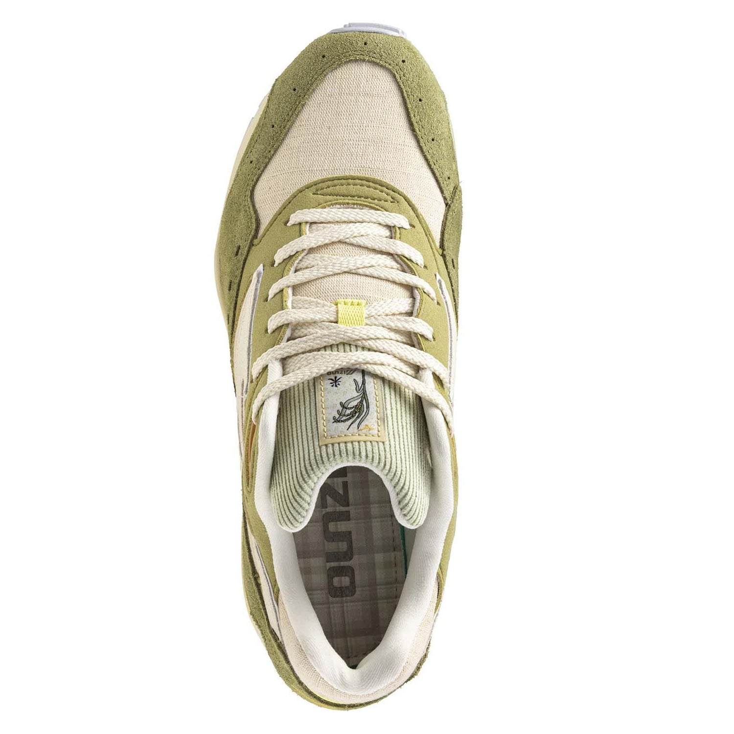 Green-White - Lifestyle - Mizuno Mens Contender Sportstyle Suede Shoes