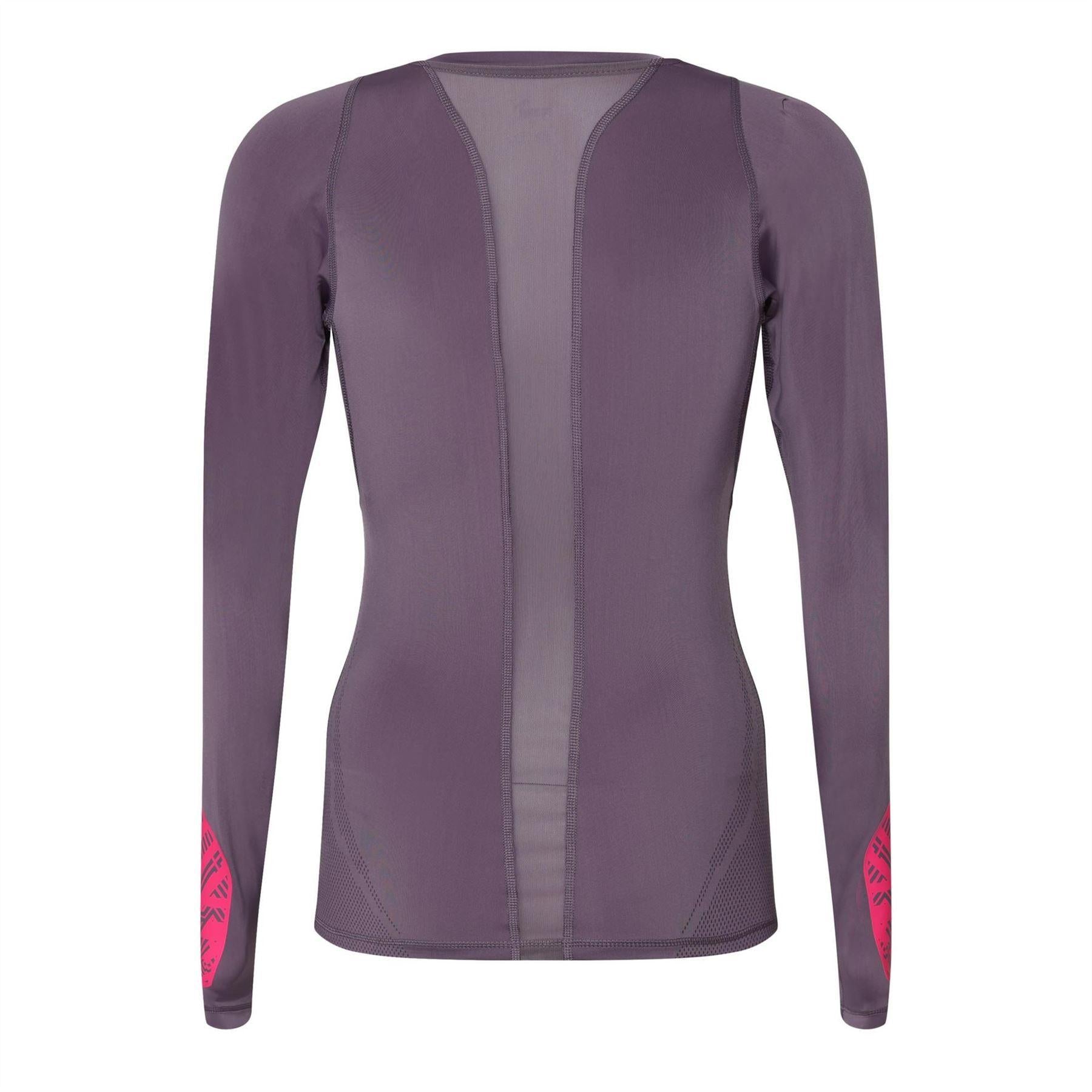 Charcoal - Back - Puma Womens-Ladies Ts Exo-Adapt Long-Sleeved Goalkeeping T-Shirt