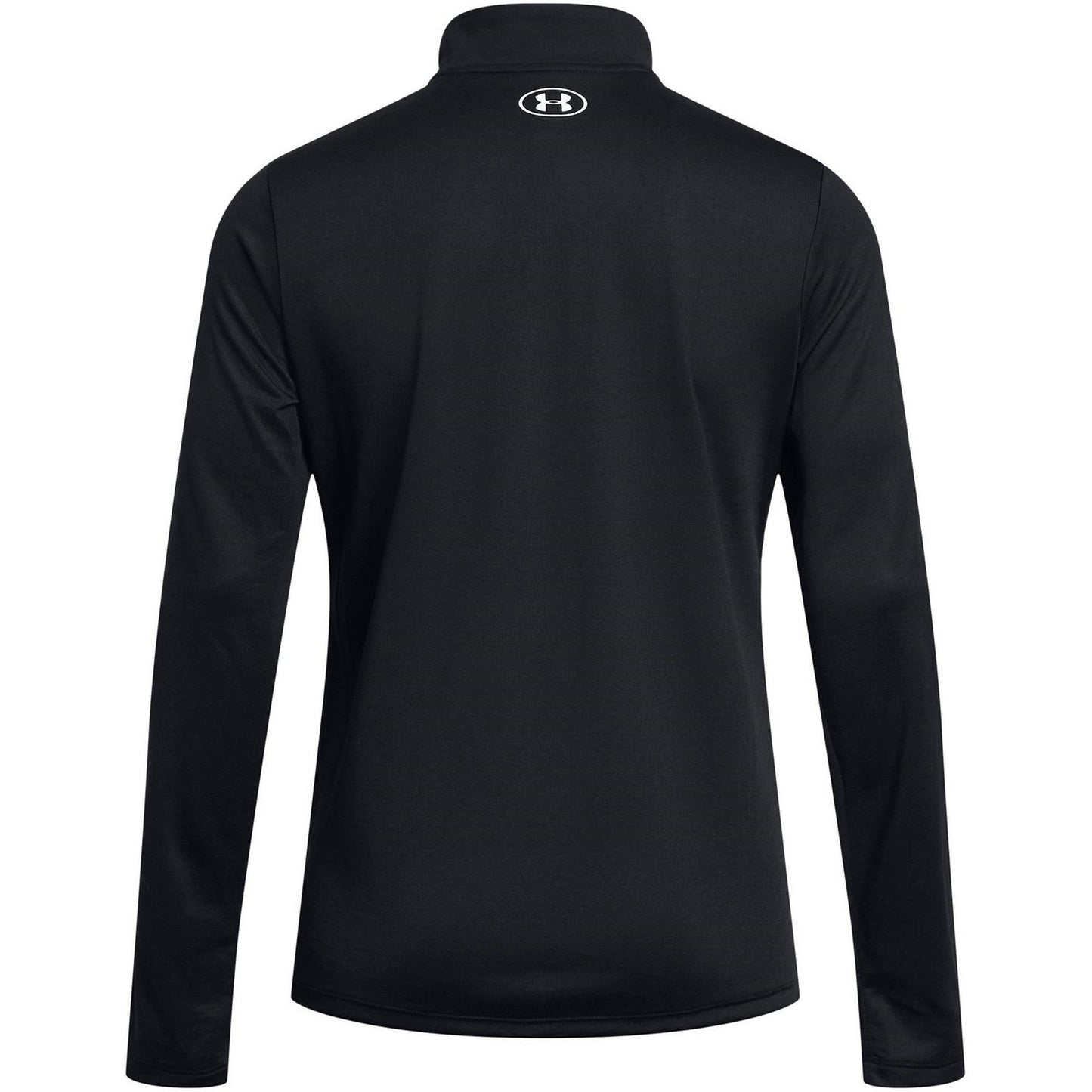 Black - Back - Under Armour Womens-Ladies Tech Half Zip Top