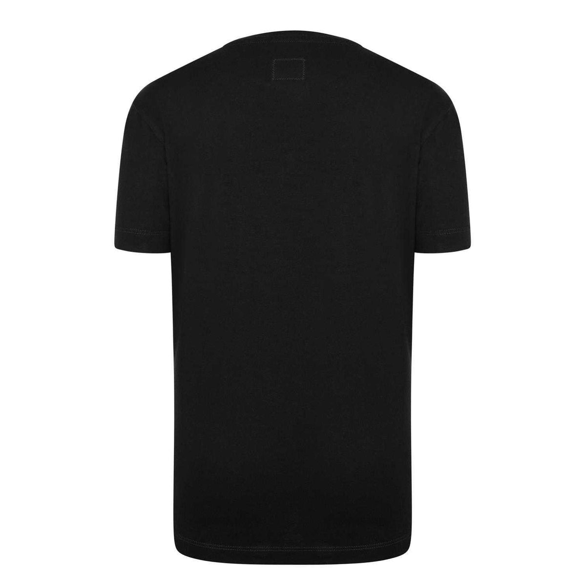 Black - Back - C.P. Company Boys Stitch Logo Regular T-Shirt