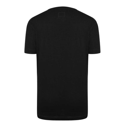 Black - Back - C.P. Company Boys Stitch Logo Regular T-Shirt