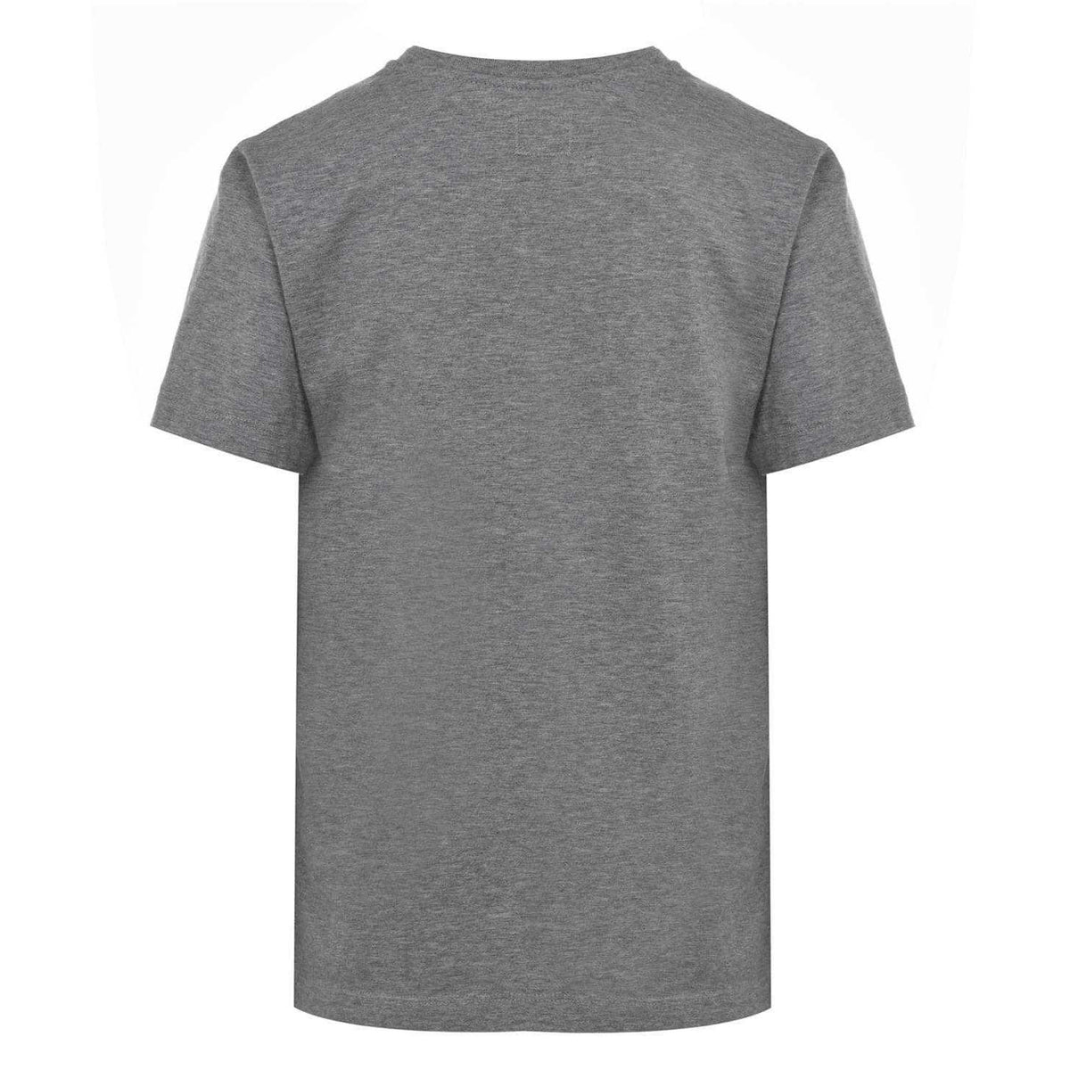Grey Melange - Back - C.P. Company Boys Stitch Logo Regular T-Shirt