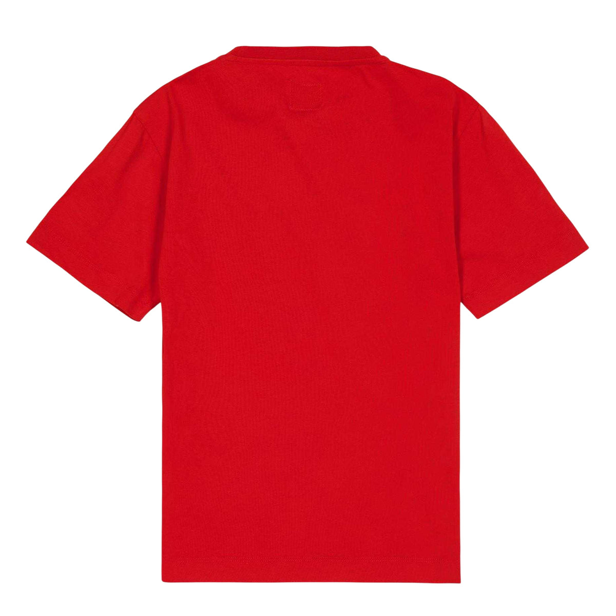 Red - Back - C.P. Company Boys Stitch Logo Regular T-Shirt
