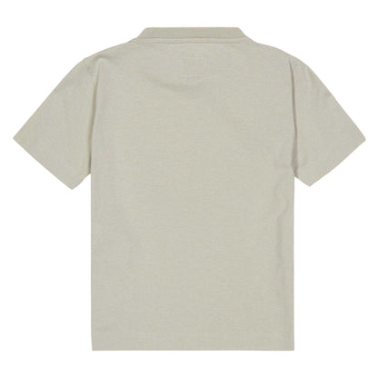 Smoke Grey - Back - C.P. Company Boys Stitch Logo Regular T-Shirt