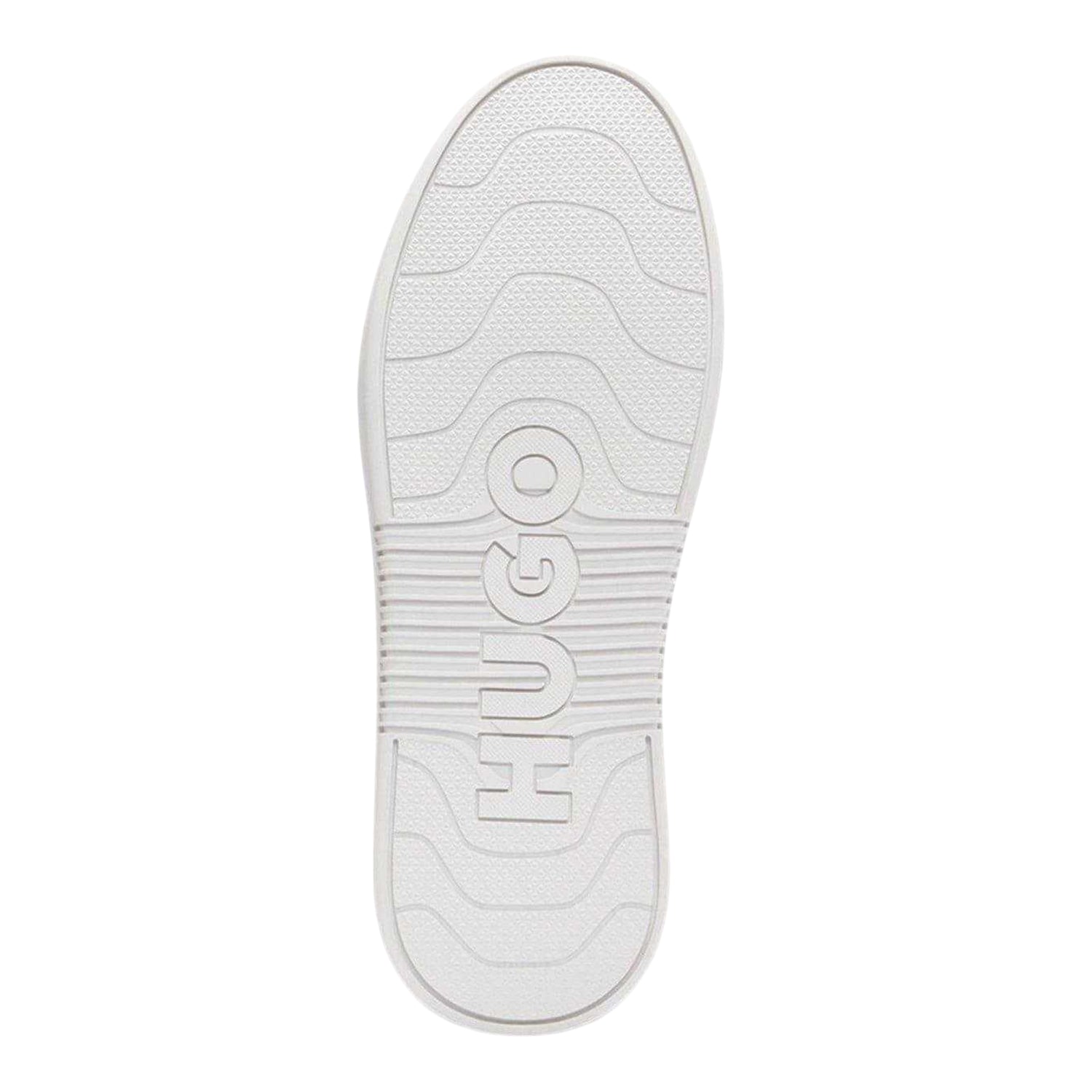 White - Lifestyle - Hugo Boss Mens Tenn Leather Flat Trainers