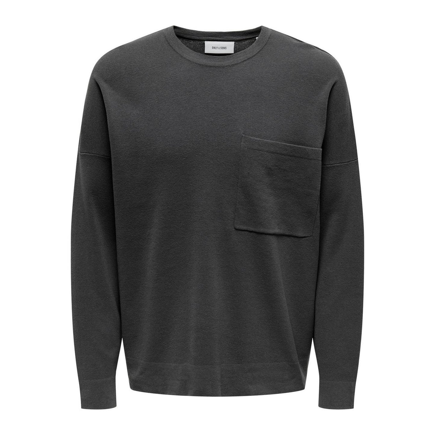 Magnet - Front - Only Mens Crew Neck Relaxed Fit Sweatshirt