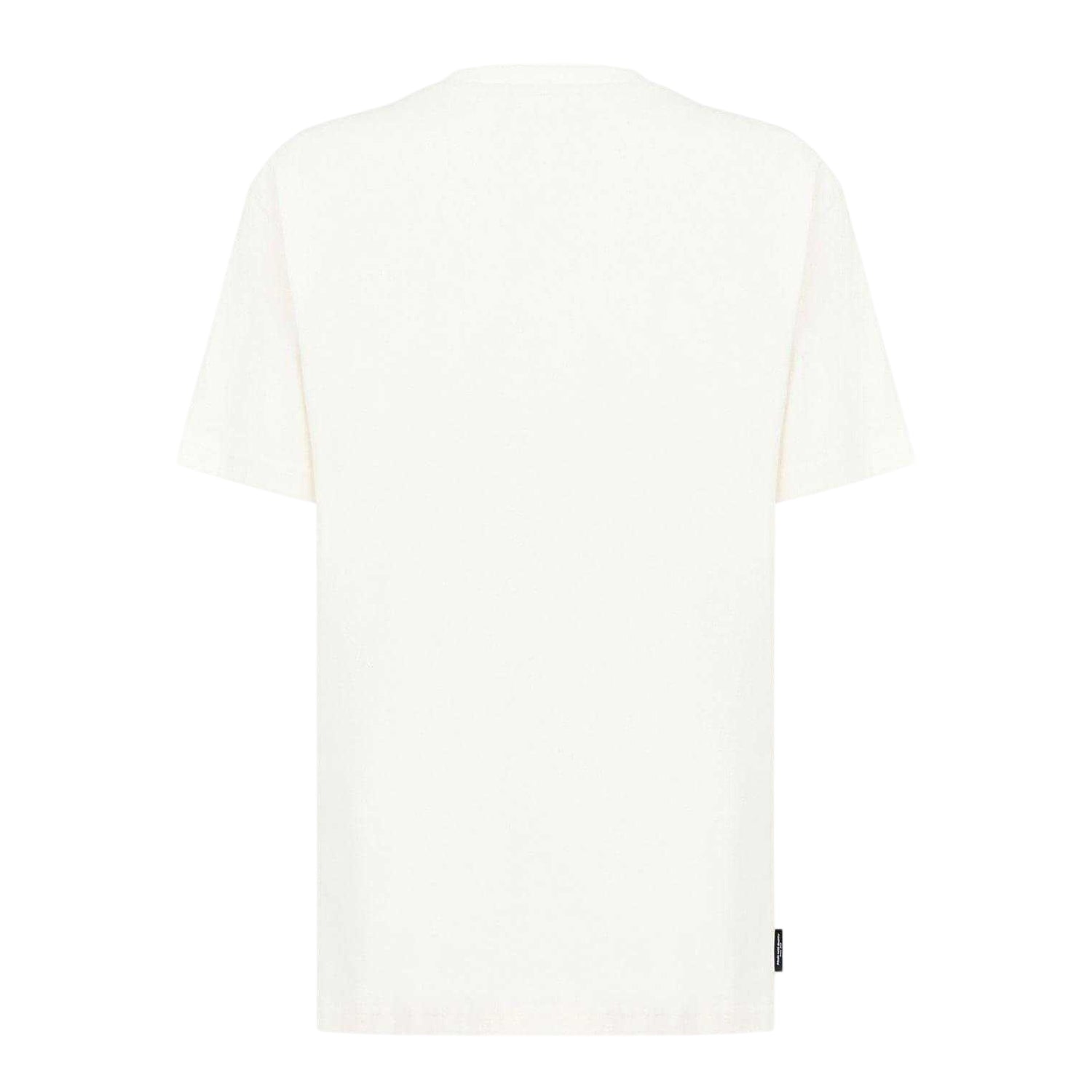 Cream - Back - Puma Mens Downtown Oversized T-Shirt