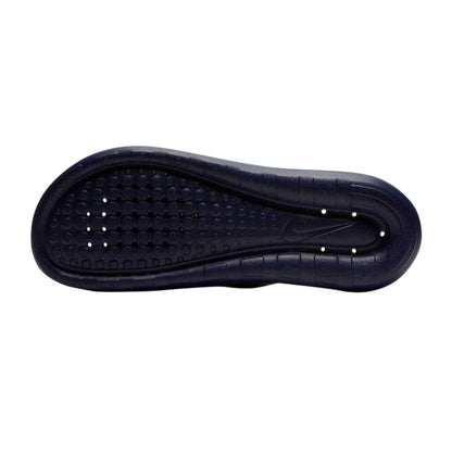 Navy-White - Lifestyle - Nike Mens Victori One Swoosh Sliders