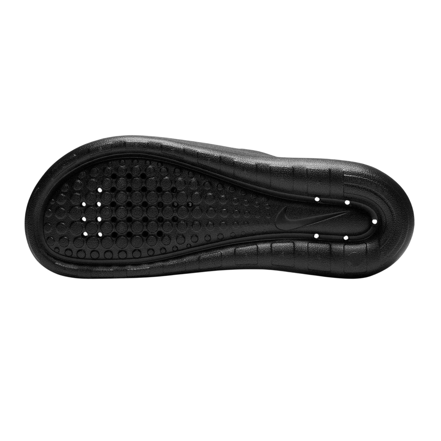 Black-White - Lifestyle - Nike Mens Victori One Swoosh Sliders