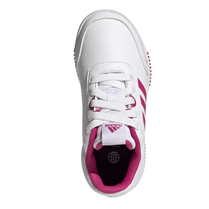 White-Pink - Lifestyle - Adidas Girls Tensaur Trainers
