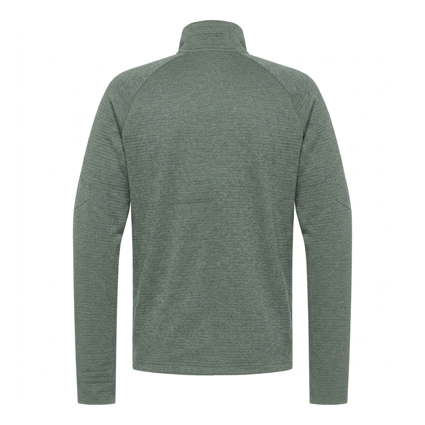 Slate Green - Back - Jack Wolfskin Mens Taiga Full Zip Fleece Jacket