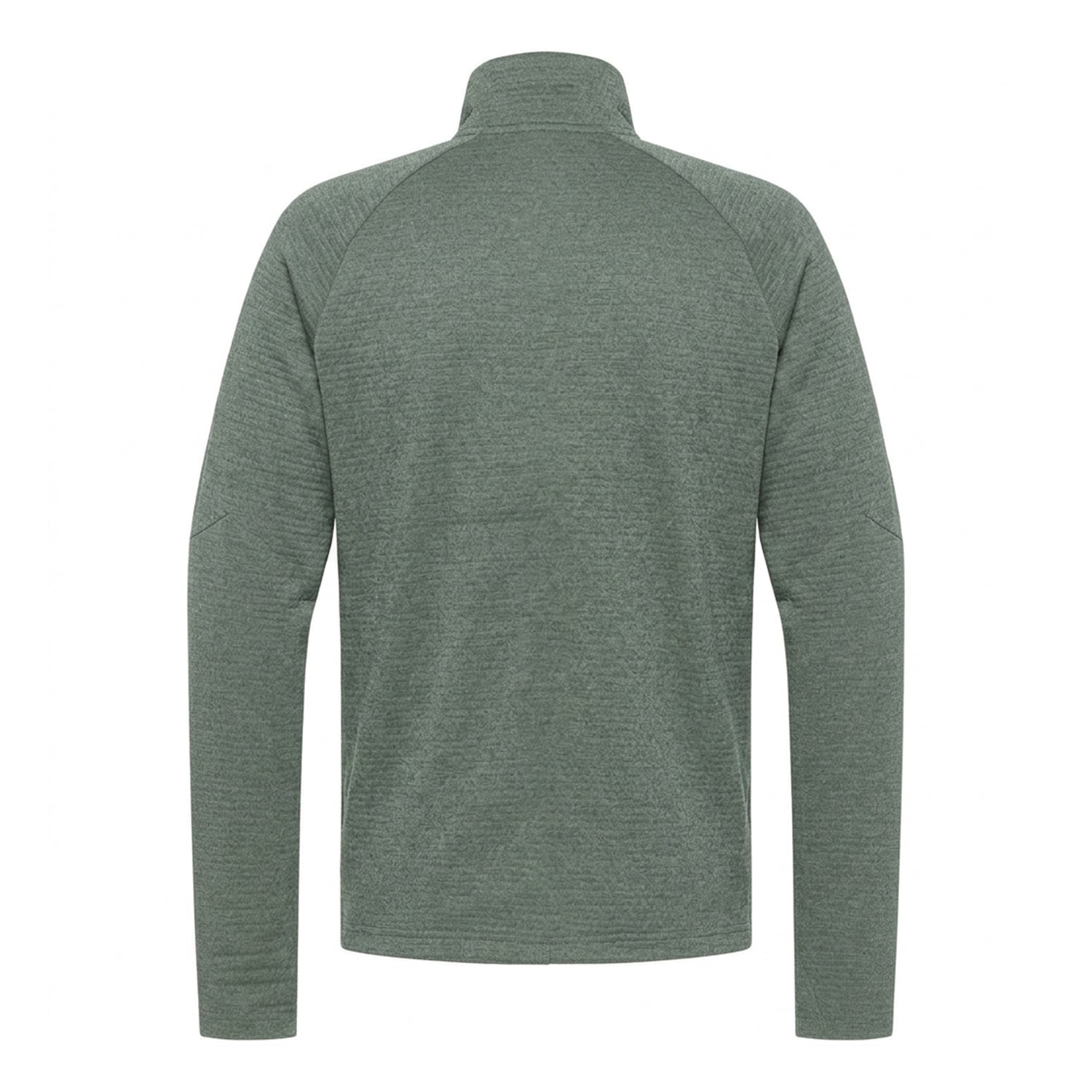 Slate Green - Back - Jack Wolfskin Mens Taiga Full Zip Fleece Jacket