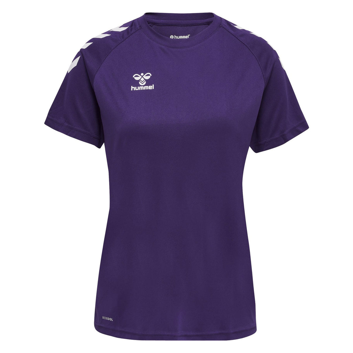 White - Front - Hummel Womens-Ladies Core XK T-Shirt