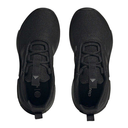 Triple Black - Lifestyle - Adidas Boys Racer TR21 3 Stripes Cloudfoam Trainers