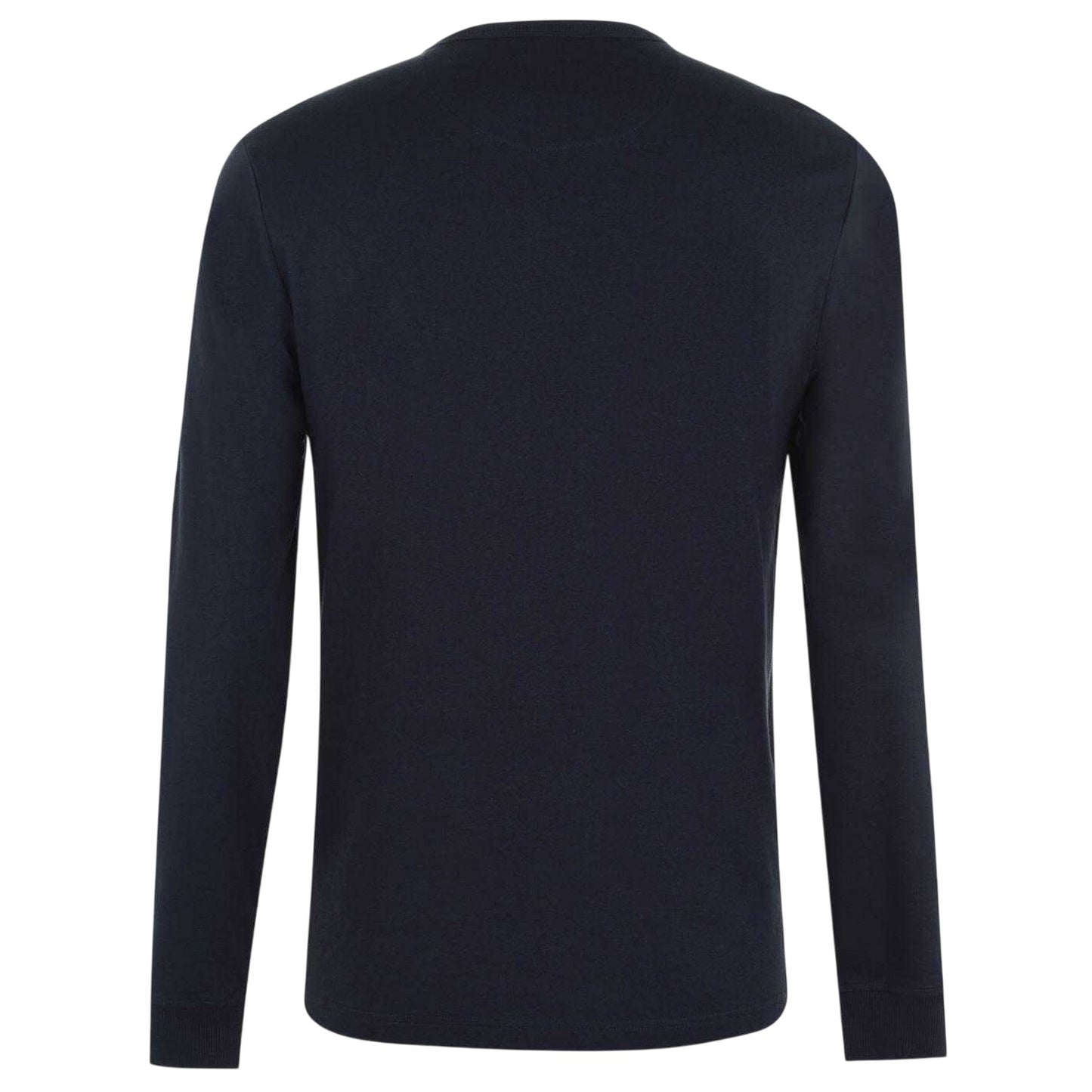 True Navy - Back - Farah Mens Dennis Long-Sleeved T-Shirt
